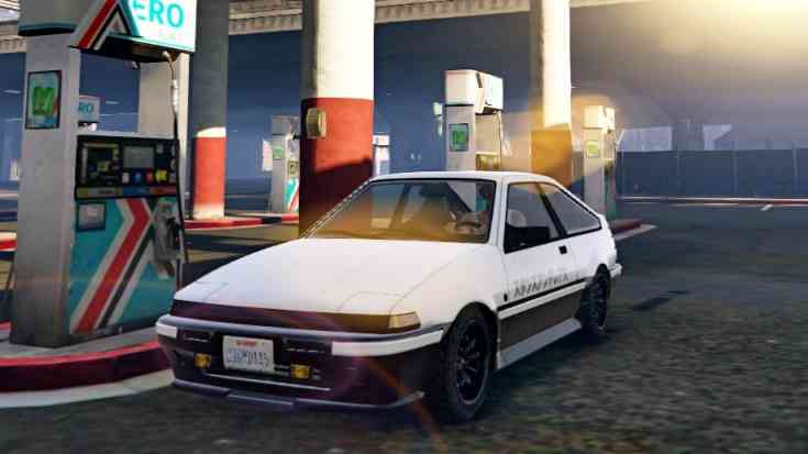 「GTA5/头文字D」AE86改装全攻略！完美还原电影和动画AE86