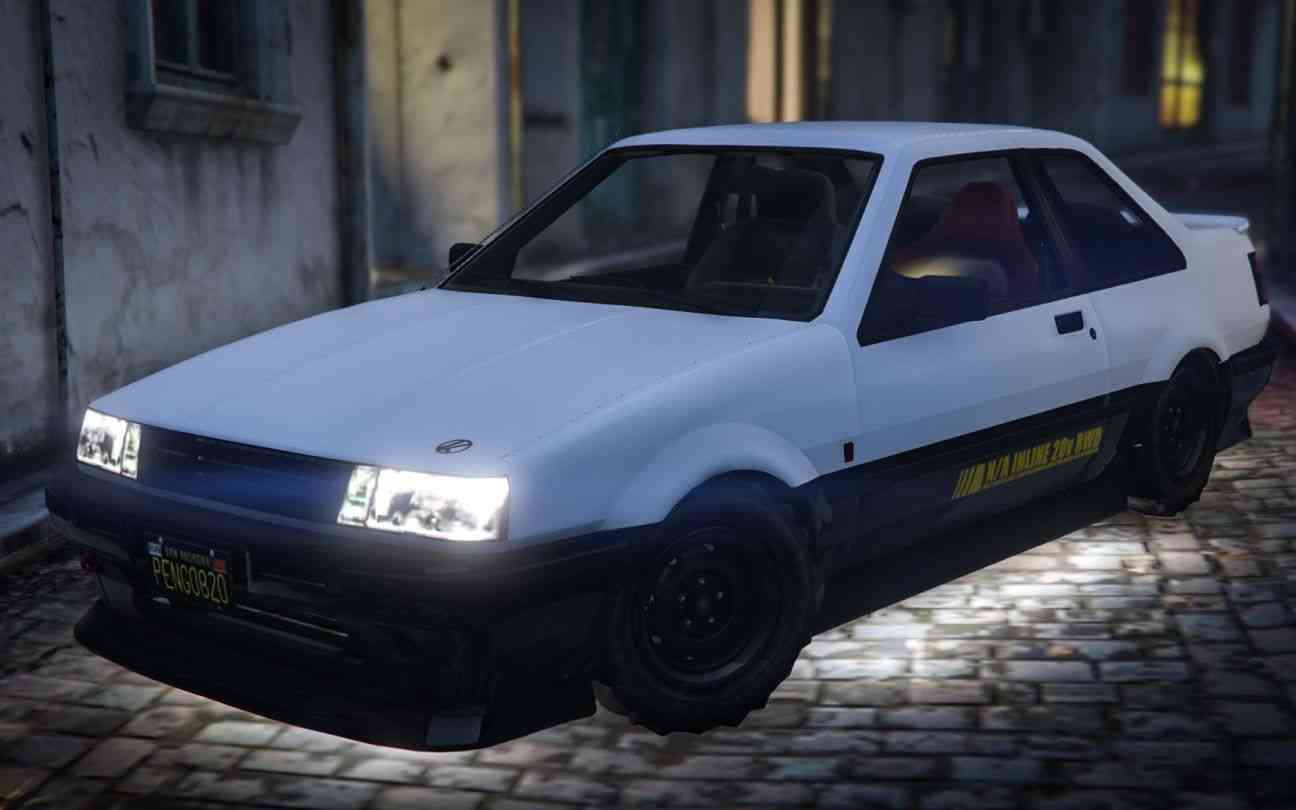 「GTA5/头文字D」AE86改装全攻略！完美还原电影与动漫里的AE86