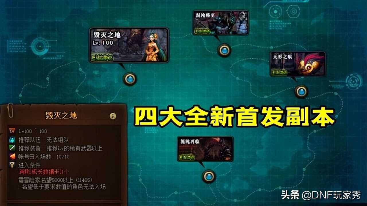 DNF：自选神话、1天满级、领12武器