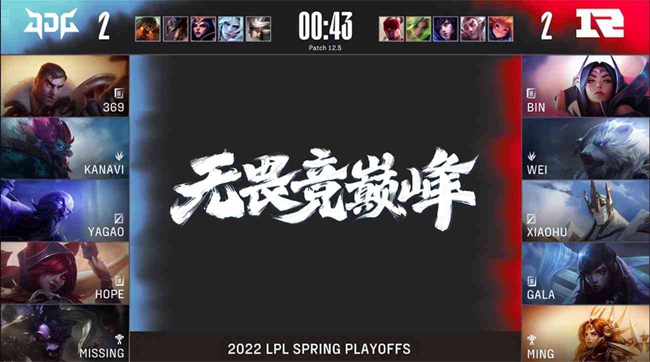 LOL-LPL：GALA厄斐琉斯对位单杀Hope霞，RNG让二追三击败JDG