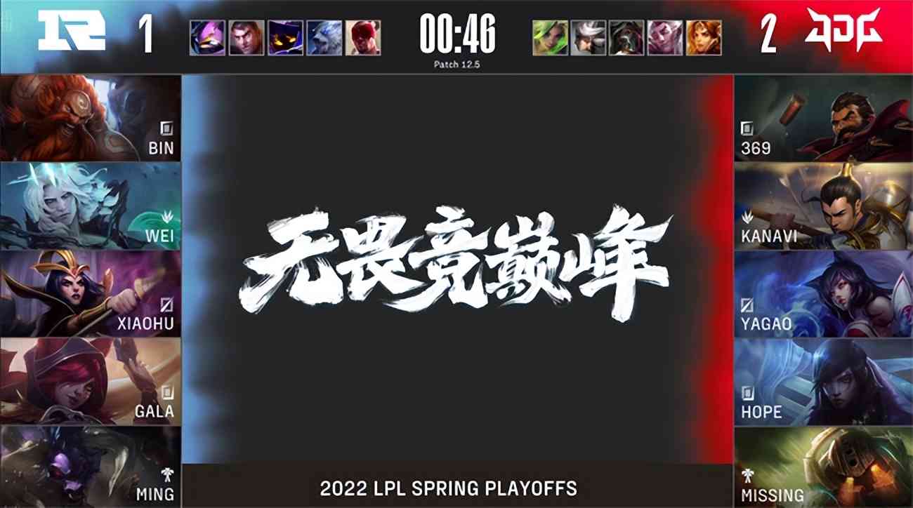 LOL-LPL：GALA厄斐琉斯对合单挑Hope霞，RNG让二追三战胜JDG