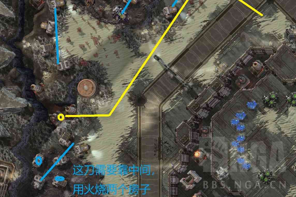 星际争霸：技师飞OB火烧亡者攻略