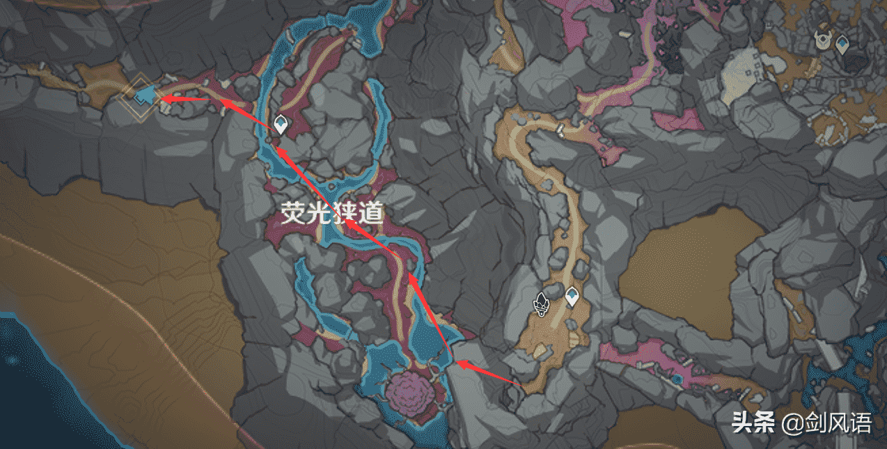 原神：2.6层岩巨渊主线攻略，黑翳渐浓隐凶险，灵石何故堕此间