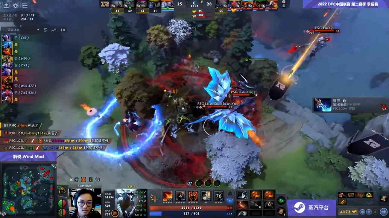 DOTA2-DPC：bian队秀中单！PSG.LGD轻松2-0击败RNG