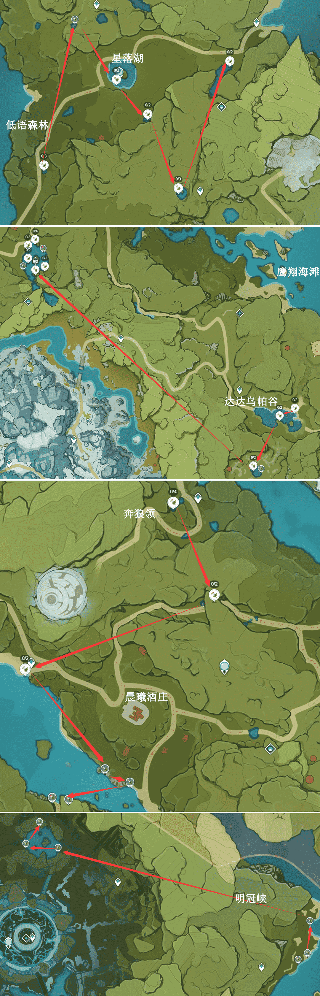 原神：「迪奥娜」突破材料预览，以及获取路径，素材收集