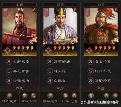 三国志战略版6套顶配天花板共存队，打700W战功无压力